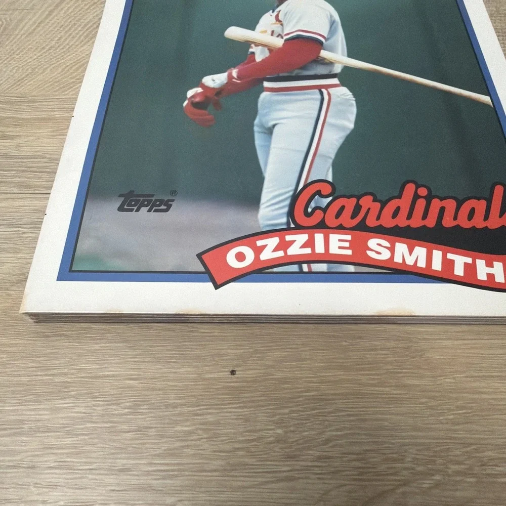 Vintage Ozzie Smith St Louis Cardinals Topps Folder Lot Retro MLB Baseball‎
